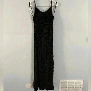 Vintage Frank Lyman Velvet Maxi Dress Black
Whimsygoth Y2K 90s Women’s Size 8